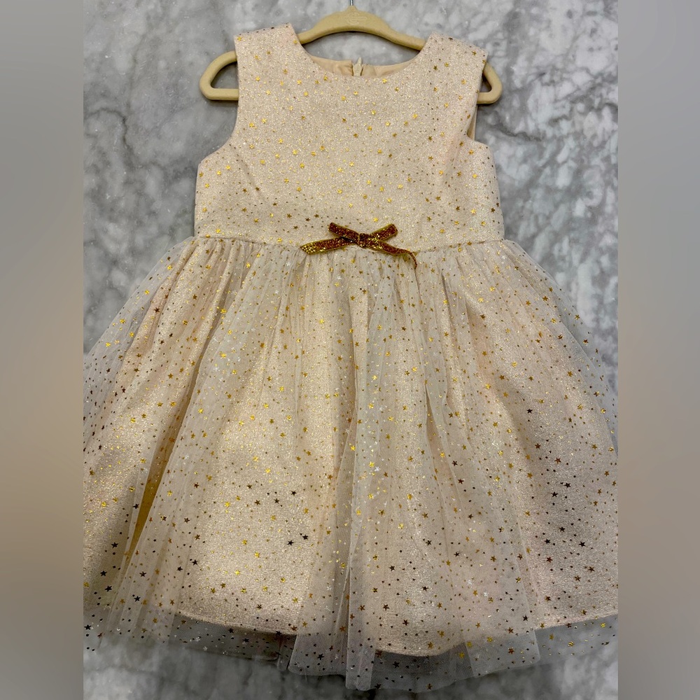 Rachel Riley Sparkle Star Tulle Dress